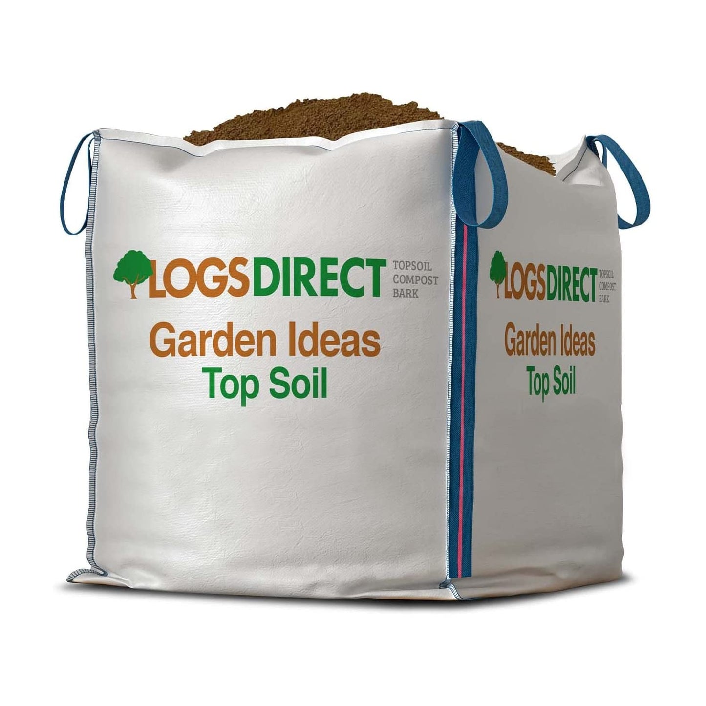 Warma 1 x Bulk Dumpy Bag Premium Top Soil - Approx 1000kg - Garden Bed Lawn Landscaping Improving Existing Soil Quality - Fruit Growing Vegetable Patch Rose Bushes Gardening Planters & Potting Plants