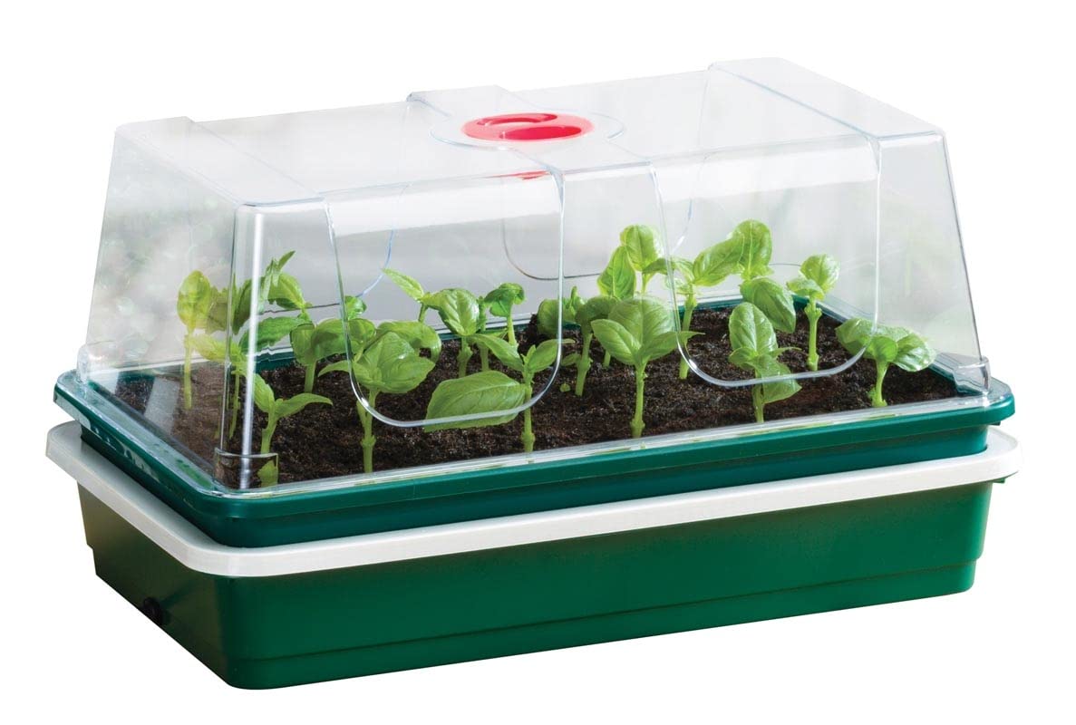 Muddy Hands Large Electric Heated Propagator Windowsill Plant Seed Tray