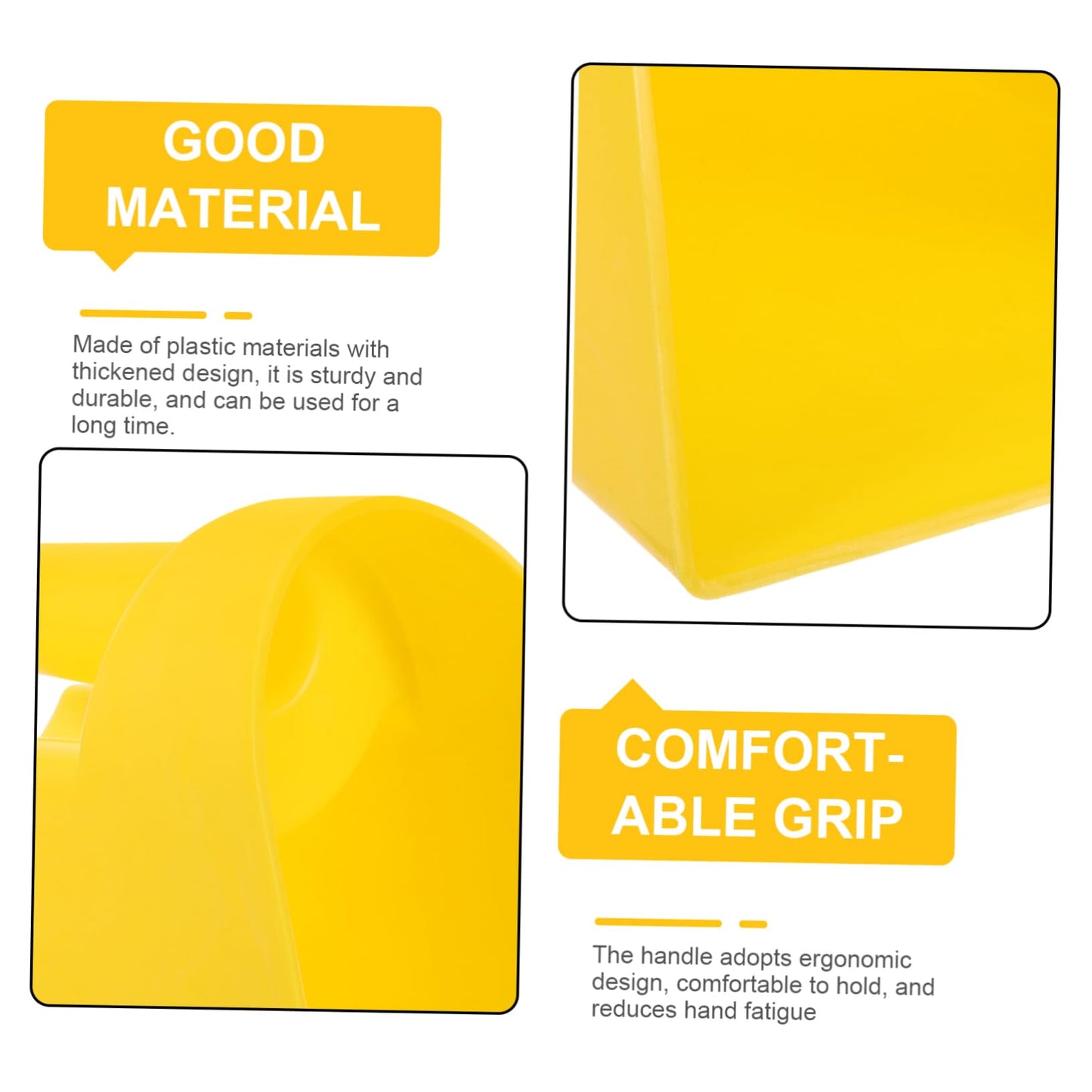 BESPORTBLE Heavy Duty Large Handheld Scoop for Garden Household Farm Livestock Feeding