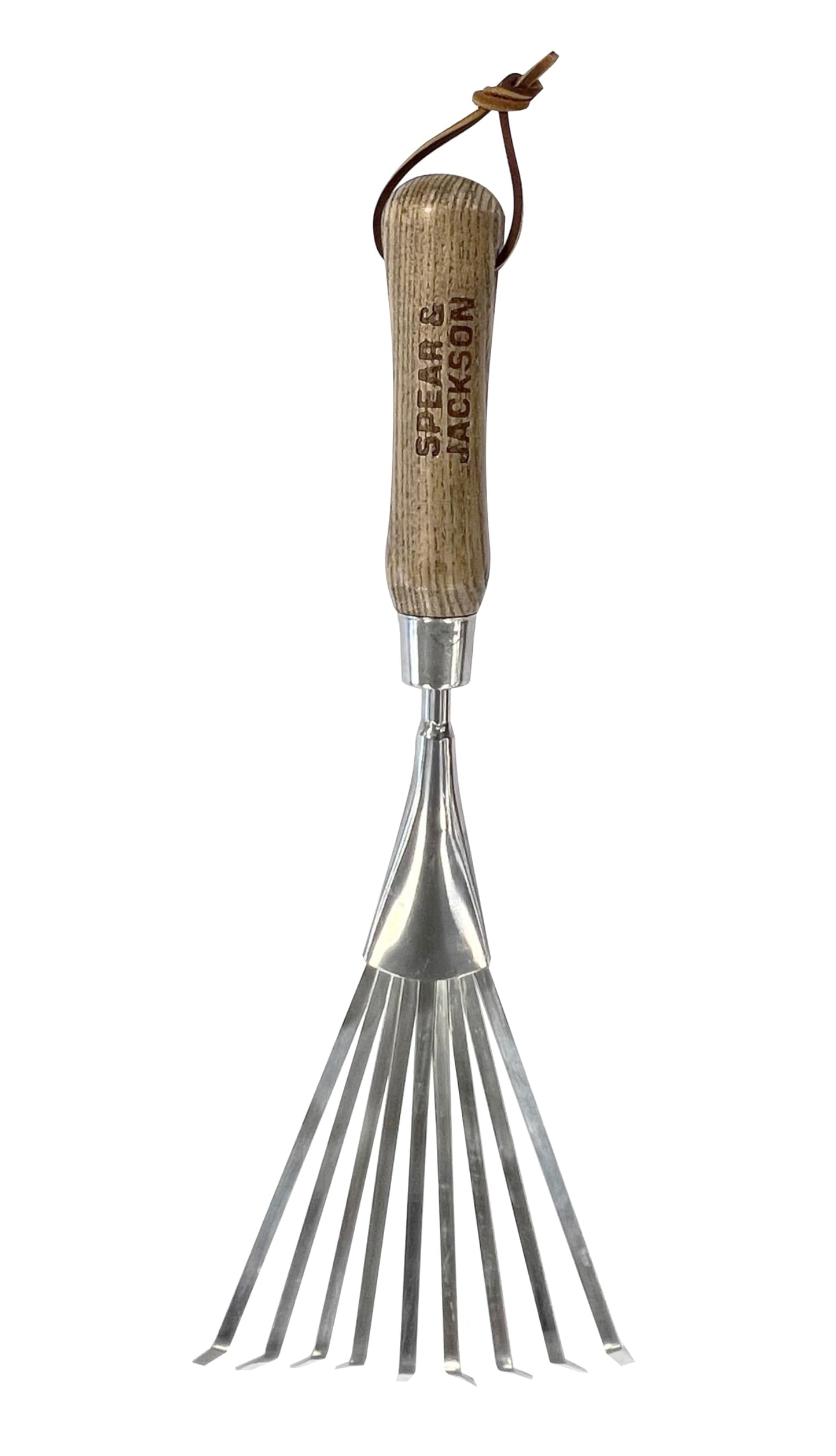 Spear & Jackson 5200BR Traditional Stainless Mini Border Rake, Brown