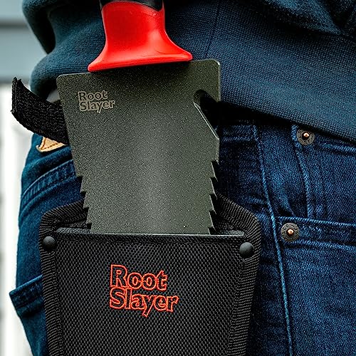 Radius Garden 17011 Root Slayer, Trowel/Holster, Original Red