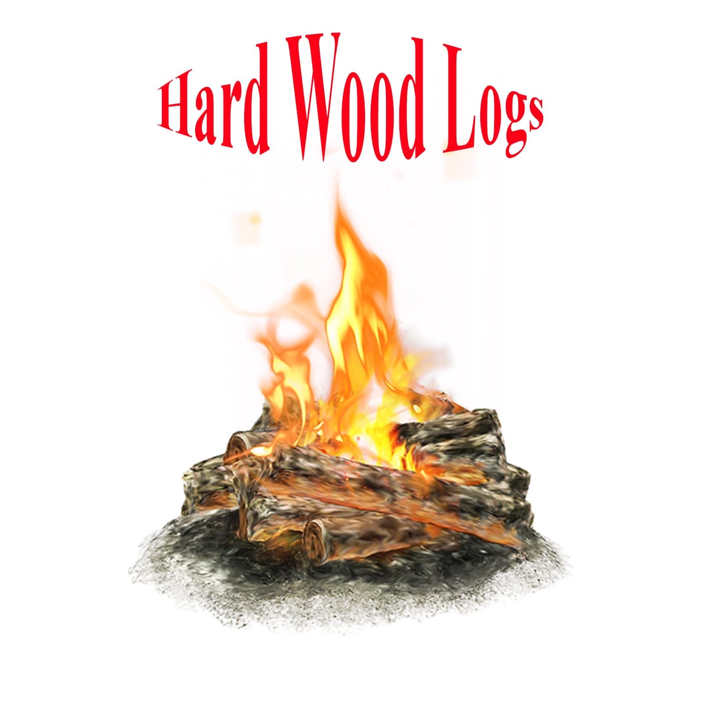 SAVING HUB Wood Harwood Logs - Ready to Burn Registered, Perfect Firewood for Burning Stoves, Wood Fired Hot Tubs, Chimeneas, Fire Pits 20% Moisture Log-Burners Single Bag Carry Handle