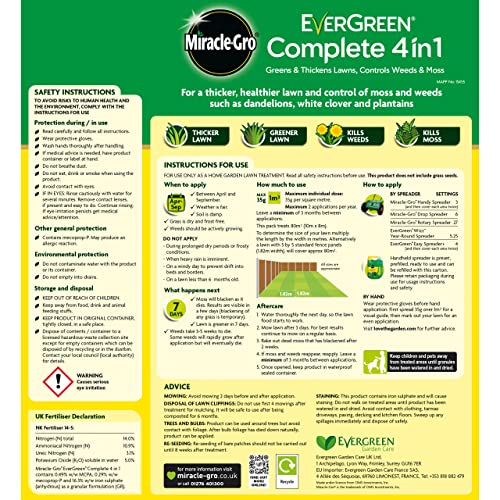 Miracle-Gro EverGreen Complete 4in1 2.8 kg - 80 m2
