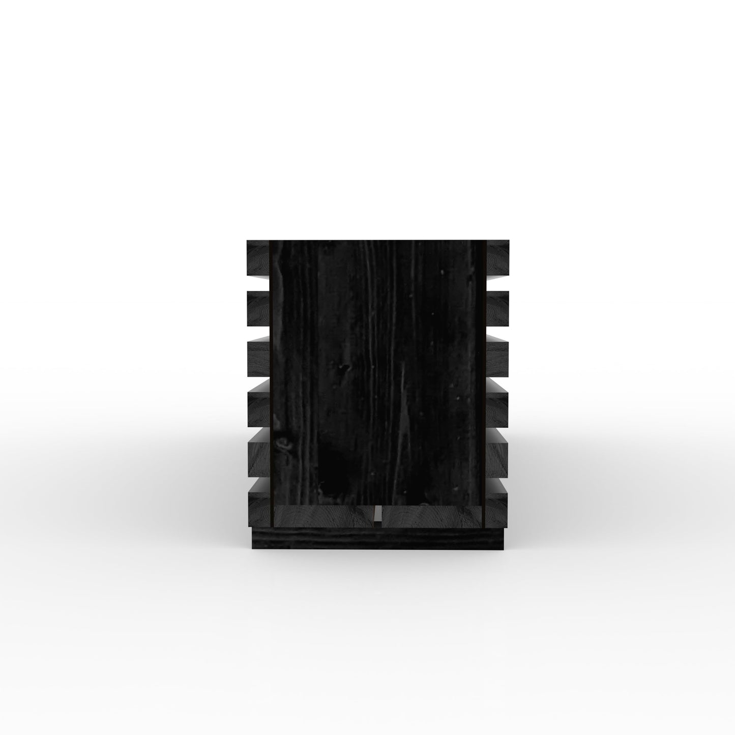 The Hutch Company Sussex Planters (3FT BLACK SLATTED)
