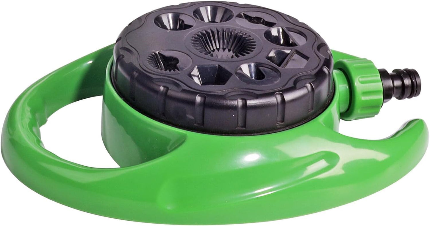 MantraRaj Garden Sprinkler 360° Rotating Sprinkler System 9 Function Watering Lawn Large Coverage Automatic Sprinklers for Lawn Plants Veggies Green Garden Water Sprinkler For Lawn, Gardens, Trees