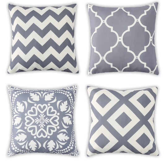 Outdoor Cushions Cover Waterproof, Outdoor Bench Seat Cushions Waterproof, Tropical Plants Waterproof Cushion Cover, Waterproof Throw Pillow Covers for Patio Garden Blench Living Room Sofa - 45 x 45cm