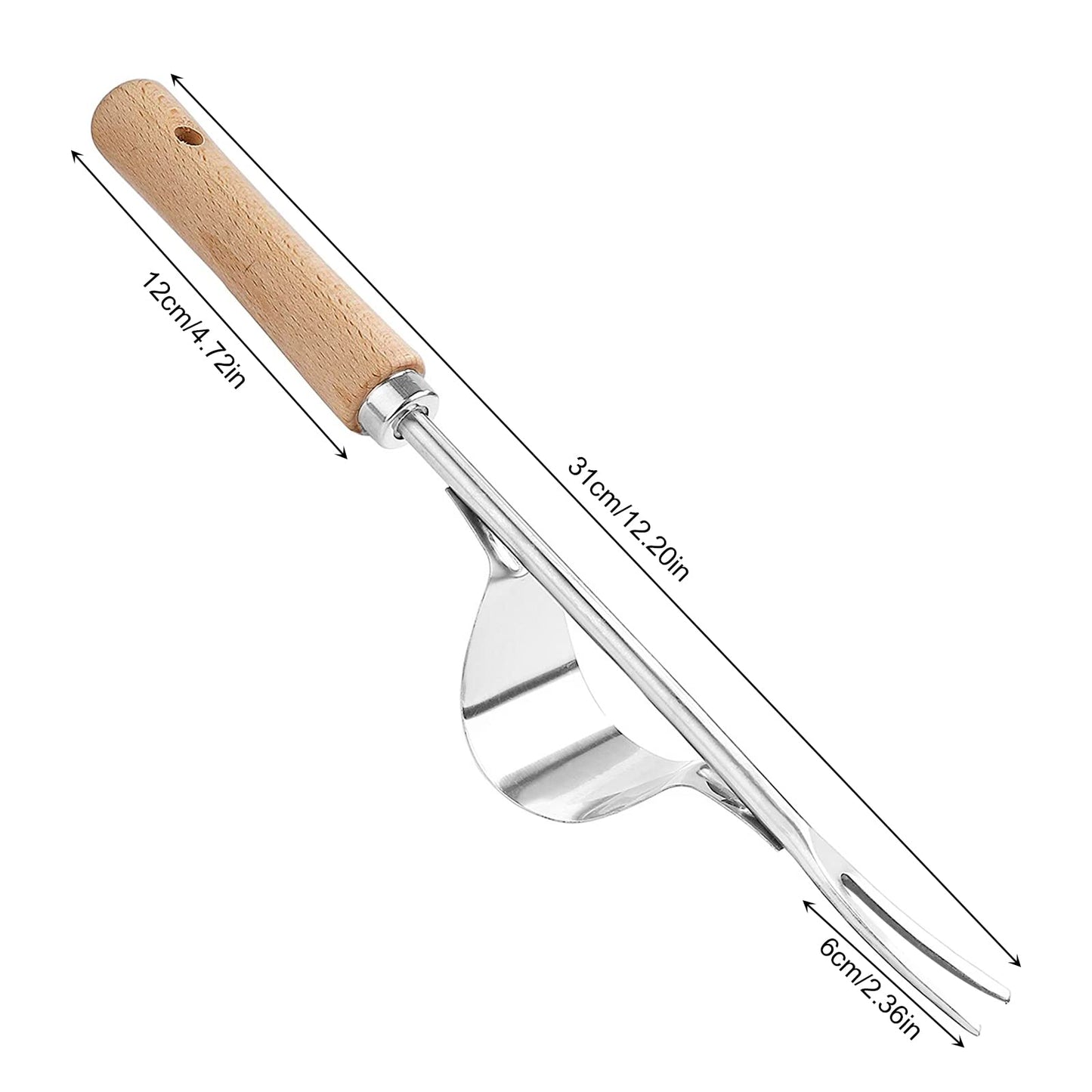 ACHANFLY Weed Remover Tool Weeder Tool Garden Hand Weed Puller Stainless Steel Dandelion Removal Tool Root Remover Manual Weed Removing Weeding Tools for Garden Grass Patio Lawn Farmland