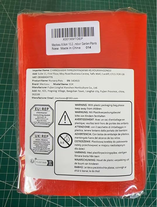 Mactoou 30Pcs Plastic Plant Pots with Repotting Mat, 8.9cm 10.2cm 12.7cm Orchid Pot with Holes, Clear Nursery Pots with 20pcs Plant Labels, 66cm x 66cm PE Planting Mat for Indoor Garden Plants