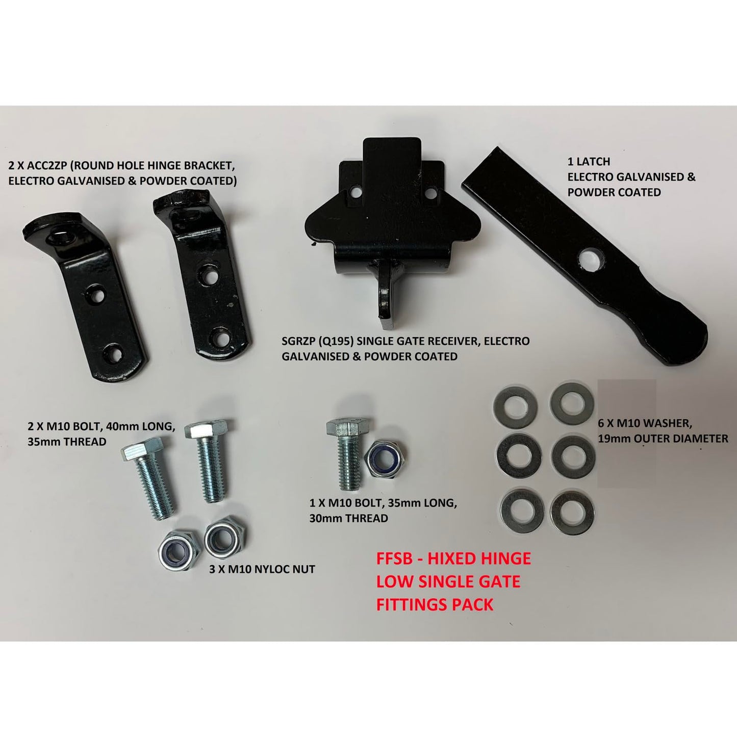 Classic Scroll Low Bow Top Metal Garden Gate Galvanised Wrought Iron Style Swing Gate (838mm Gap x 1181mm High CLBZP51)