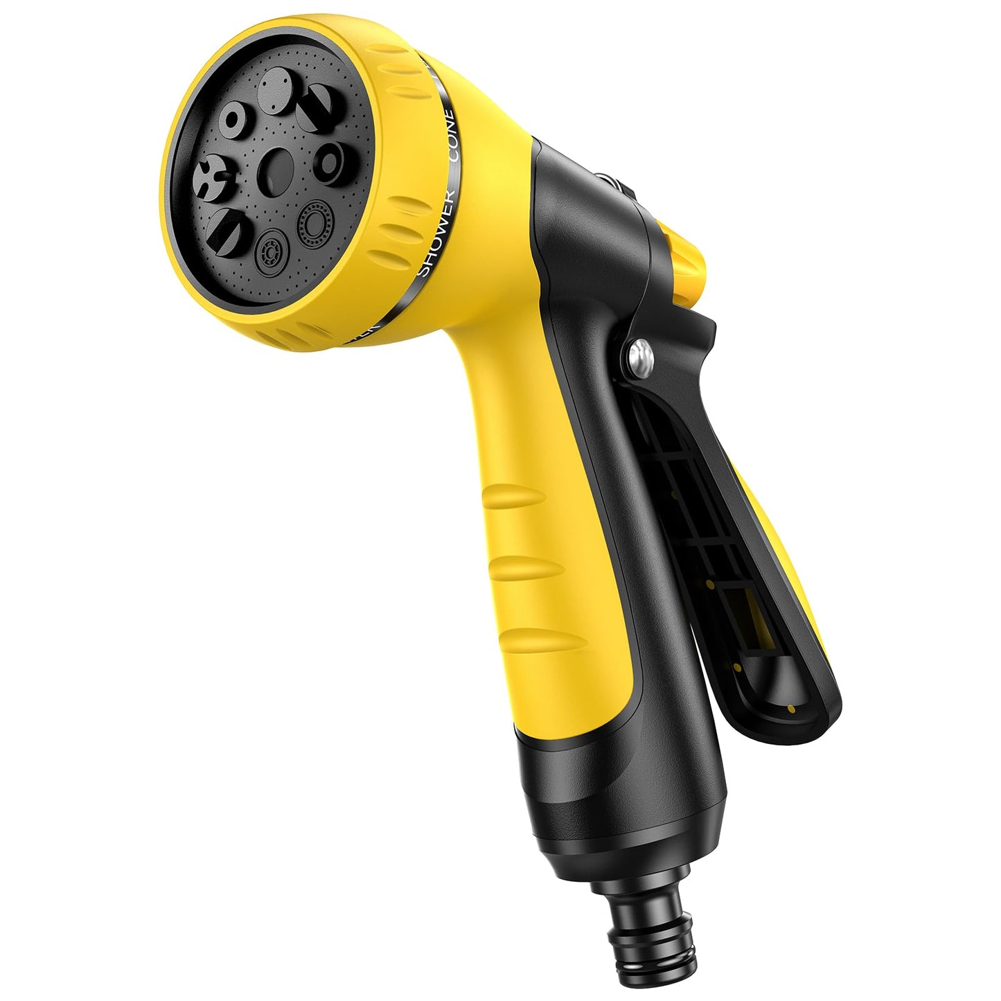 VOXON Hose Pipe Spray Gun with 8 Adjustable Patterns, Garden Hose Spray Gun High Pressure Hose Gun Perfect for Car, Pet Washing, Cleaning and Garden Watering