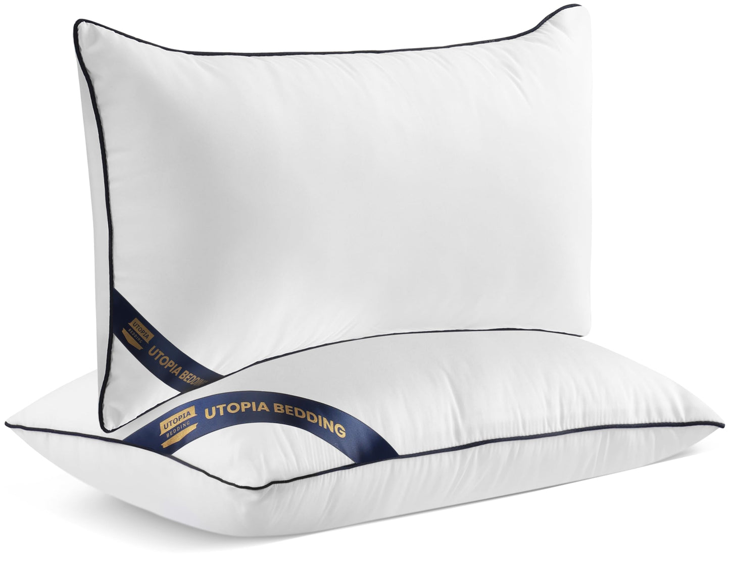 Utopia Bedding Cushion Inner Pads (Pack of 2), 30x50 cm (12 x 20 inches) Cushion Stuffer Inserts, Hollowfibre Piping Pillows (White)