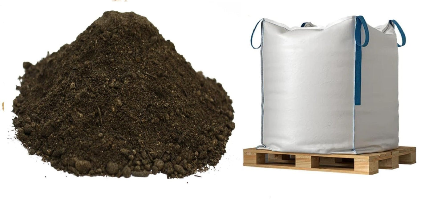 BULK BAG Quality Topsoil for Gardening and Landscaping - (Approx. 500-600L)