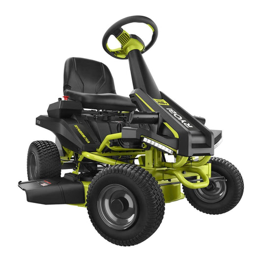 Ryobi RY48RM76A Cordless Ride On Lawnmower 48 V, 76 cm Cutting Width, Mulching Function, up to 4000 m²