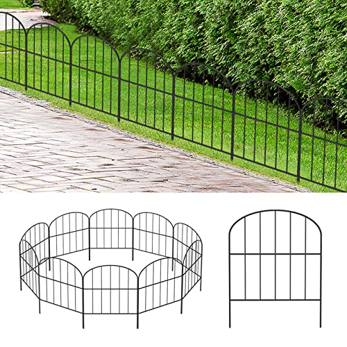 OUSHENG Decorative Metal Garden Border Fence 10ft
