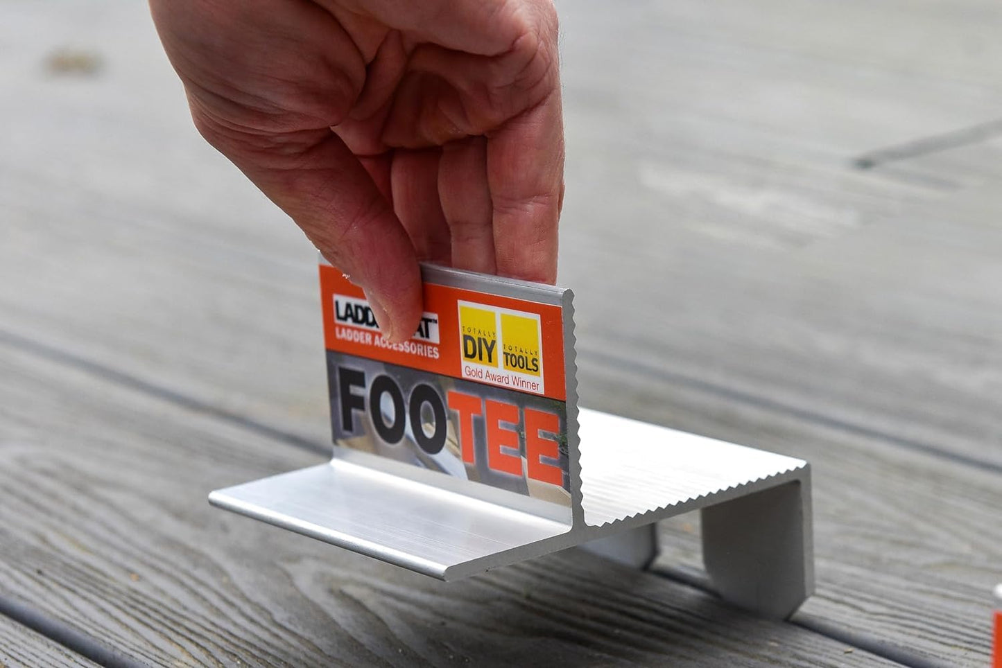 Ladder Safety Anti-Slip Footing Device for Decking and Grass | Footee | Laddermat