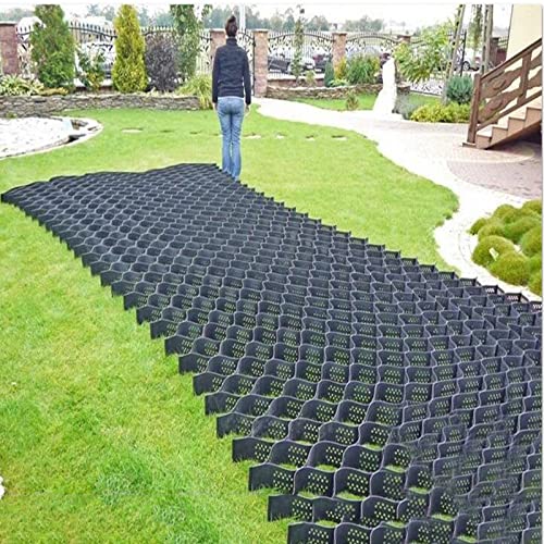 Gravel Stabilizer Grid for Grass Driveway Permeable Ground Paving System for Backyard Lawn and Parking Lot Platform