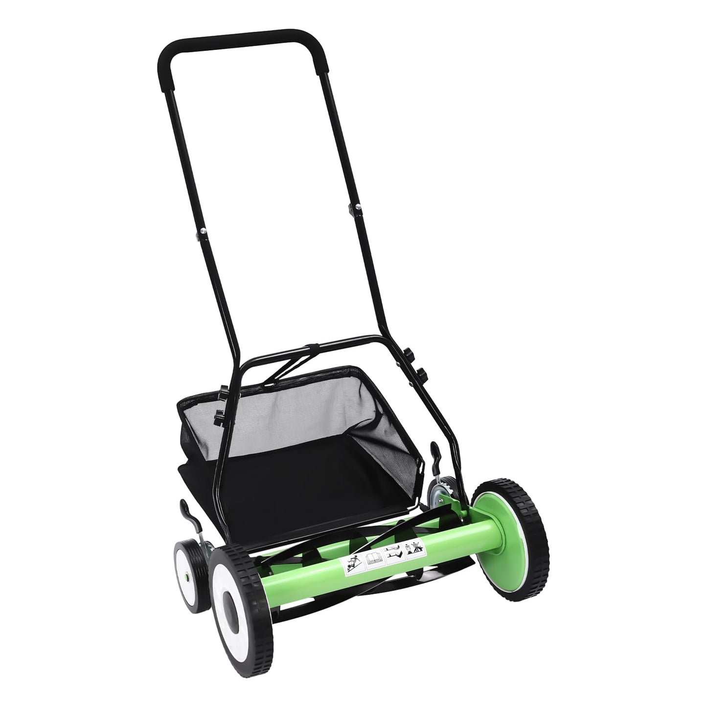 Effortless Lawn Care, Push Mower with Four-wheeled Push Mower | Ergonomic Design | for Villas and Homes