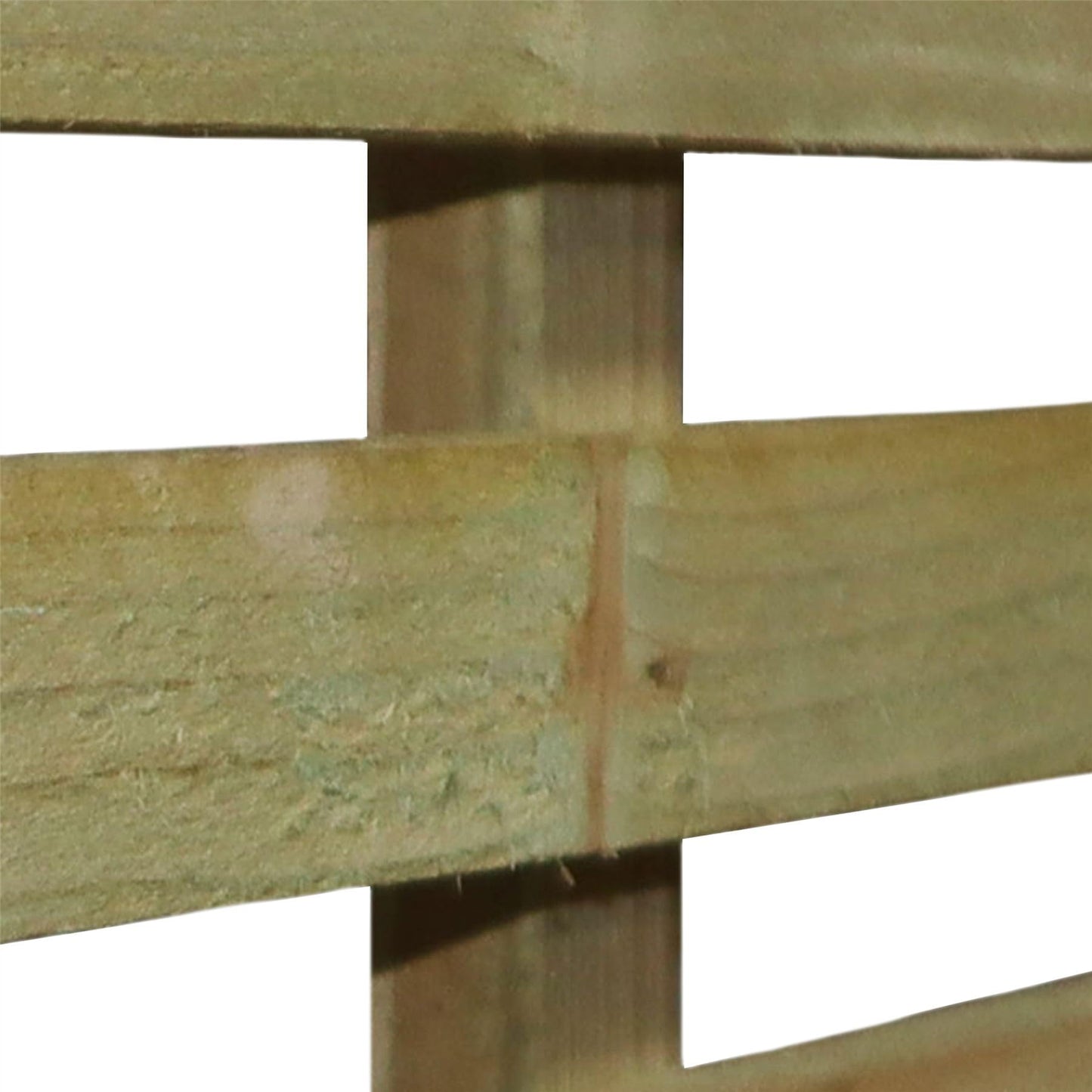Premier Garden Supplies Vogue Trellis Panel - Venetian Slatted Garden Fence Topper - Horizontal Wooden Slats - A Modern Decorative Style - Pressure Treated (Tanalised) Pergola Wall Art - 6ft x 1.5ft