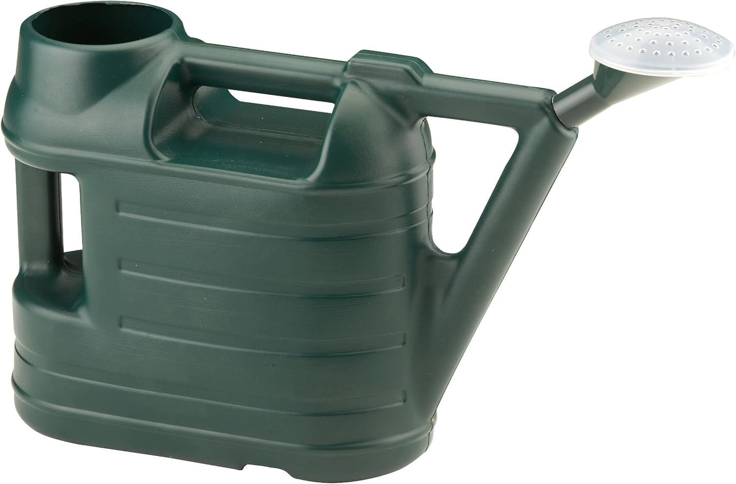 ANGIX 6.5L Watering Can with Sprinkler Head for Indoor & Outdoor Gardening with Double Handles | 6.5L Plastic Plant Watering Can for Houseplant Watering Cans - Green (6.5 Ltr)