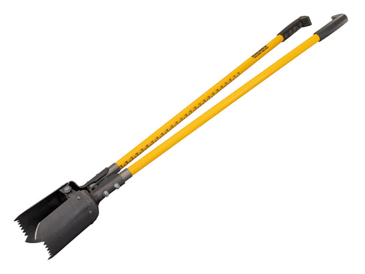 Roughneck Sharp Edge Posthole Digger 1.46m, Yellow