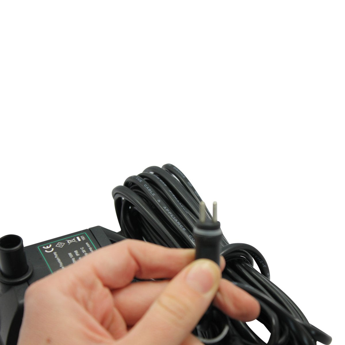 450 LPH Replacement Water Feature Pump with Light Offshoot Low Voltage