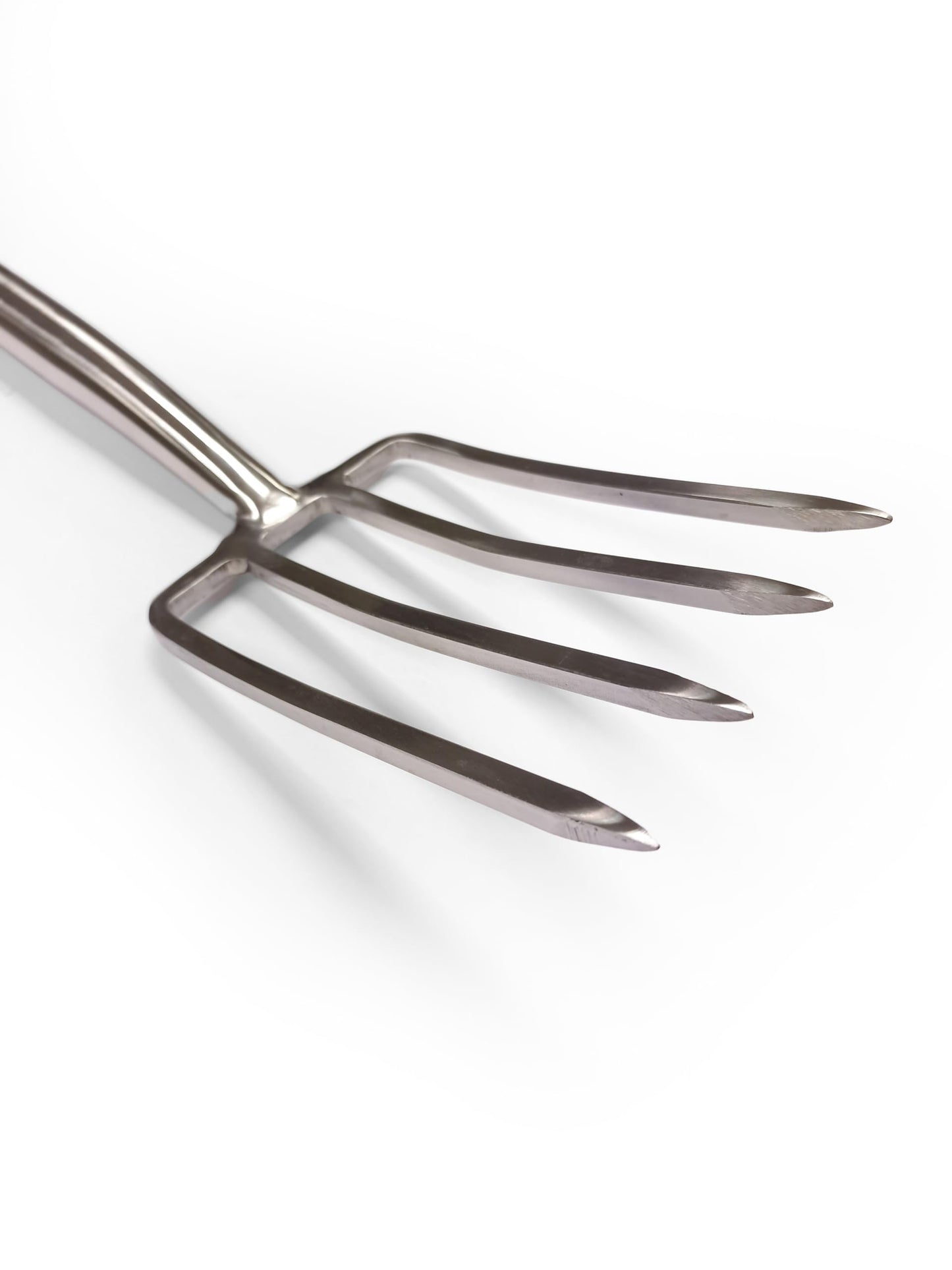 Greenman Light Weight Digging Fork Narrow Stainless Steel Ash Handled 20 Year Warranty 90cm x 14.5cm