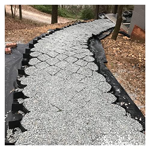 Heavy Duty Ground Grid Paver for Patio Path Grass Rocks 2 Inch High Golf Grid Stabilizer for Walkway/Driveway 4x10m/13x33ft Green Color Durable Eco Friendly Permeable Paving Solution