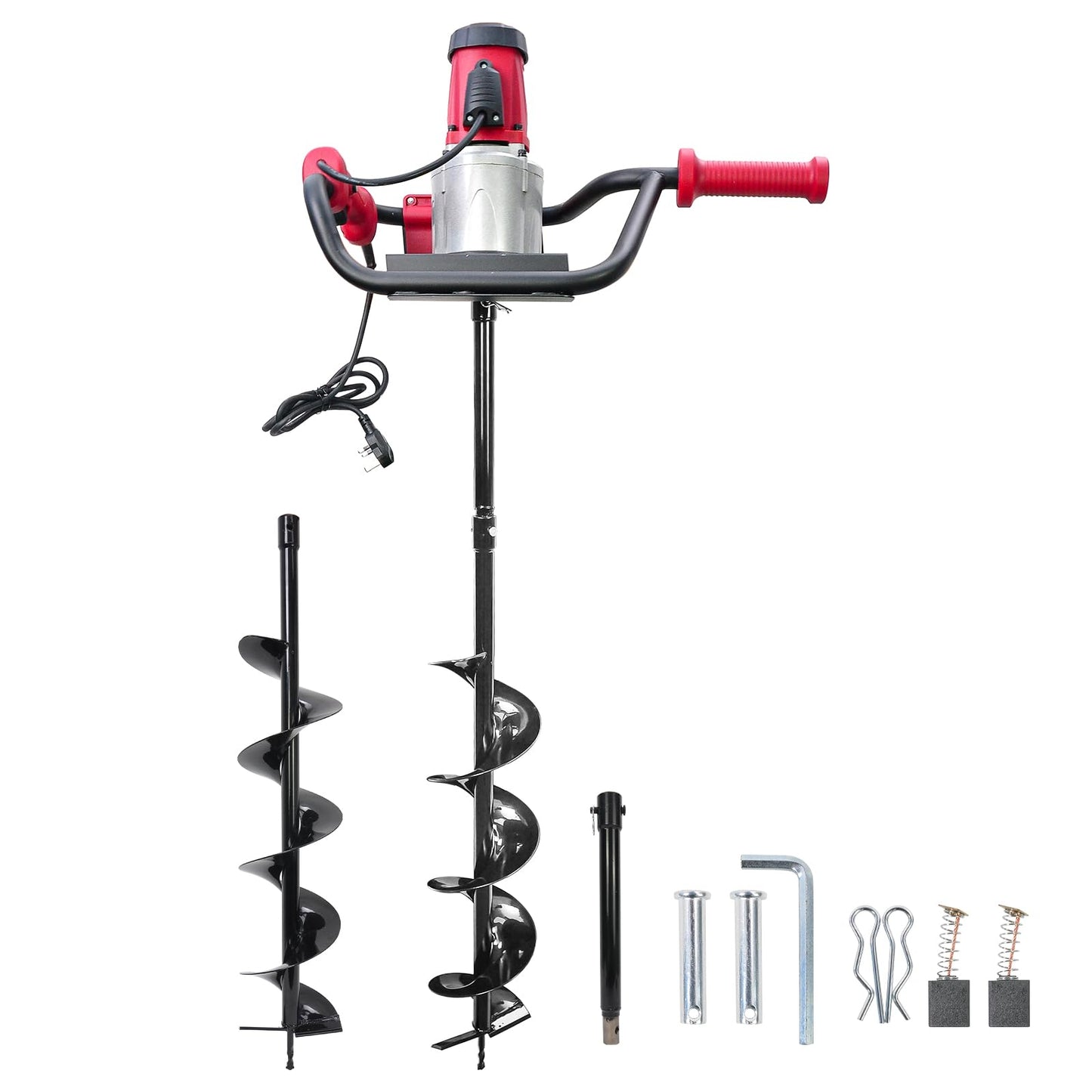 Voilamart Electric Post Hole Diggers, Fence Petrol Earth Auger Post Hole Diggers Earth Auger Drill