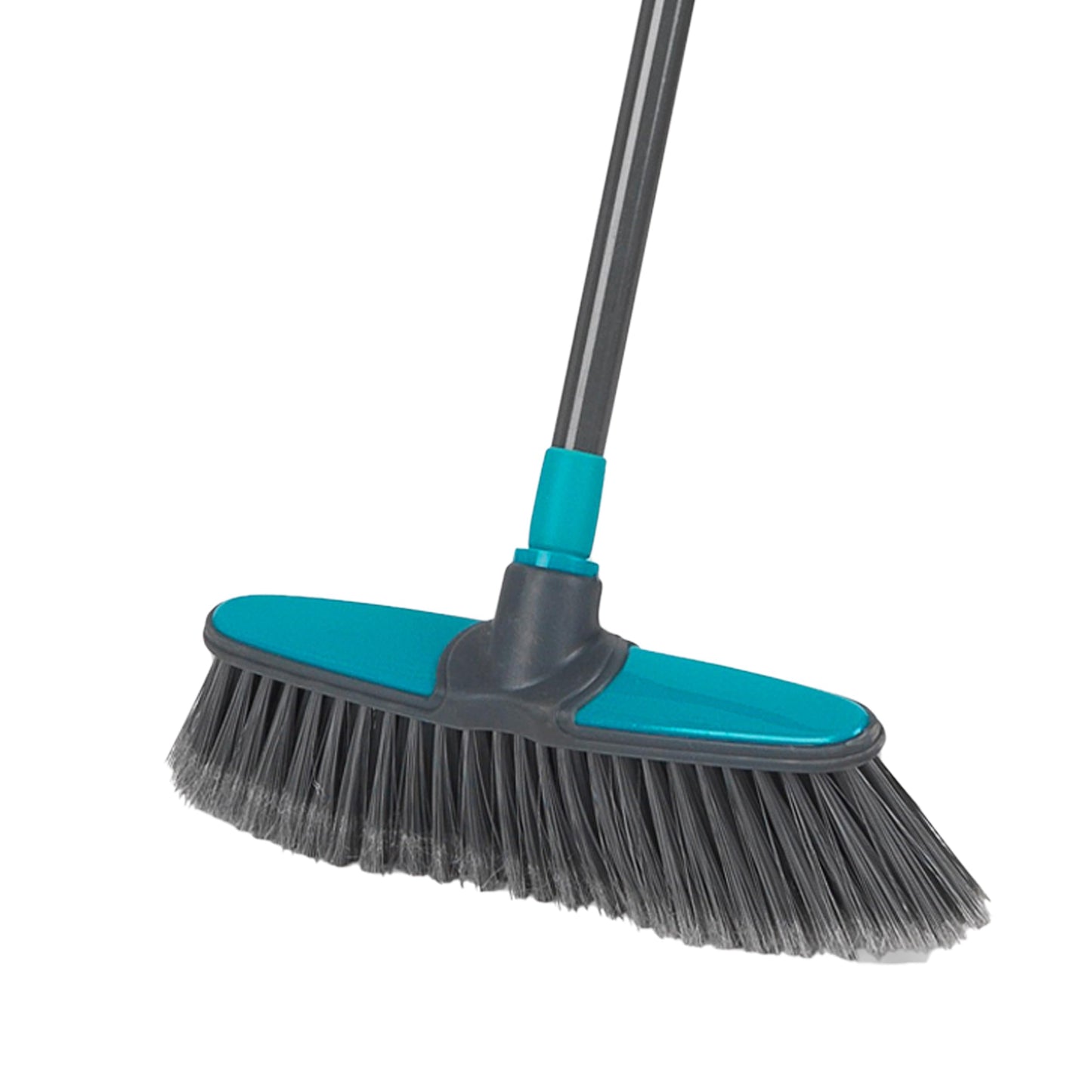 Beldray LA071199UFFEU7 Anti-bac Extendable Broom – Sweeping Brush with Soft Non-Scratch Bristles, 1.2 Metre Telescopic Handle, Treated with Anti-Bacterial Protection, Suitable for Most Hard Flooring
