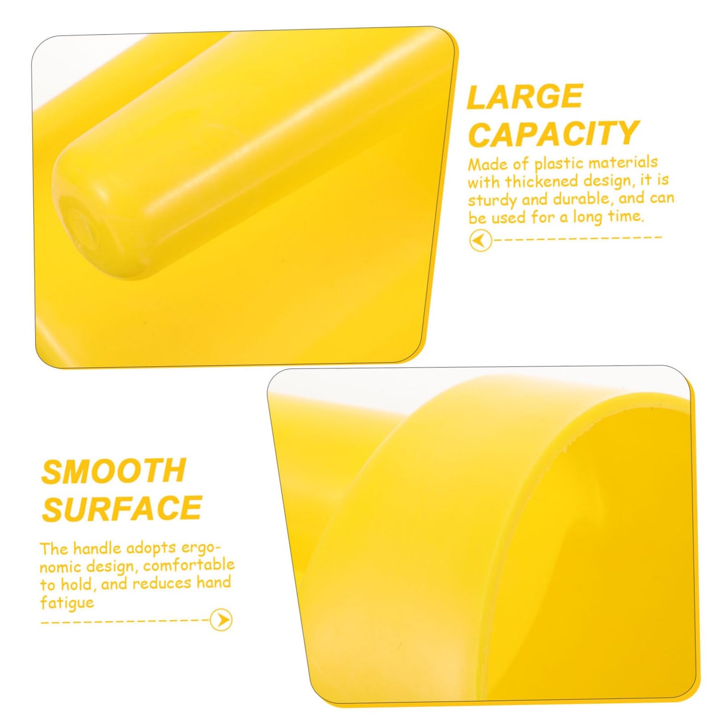 BESPORTBLE Heavy Duty Large Handheld Scoop for Garden Household Farm Livestock Feeding