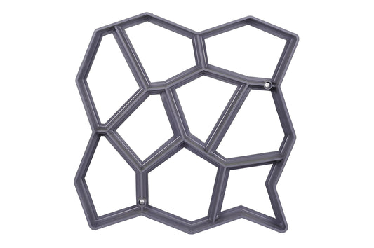 Garden Paving Pavement 24''x24'' (60 x 60 cms) Big Mold Patio Concrete Stone Path DIY Walk Path Way Maker Mould