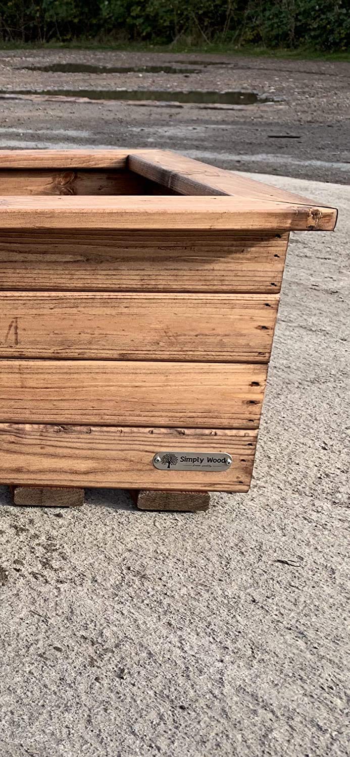 Simply Wood Trough Wooden Garden Planter – EXTRA LARGE PLUS – Sale!!! I