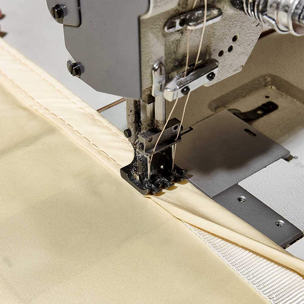 IOAOI Triangle Sun Shade Sail 3m x 4m x 5m Sails Canopy Waterproof Garden Sail Outdoor Awnings for Patios Waterproof with Free Rope - Pale Yellow