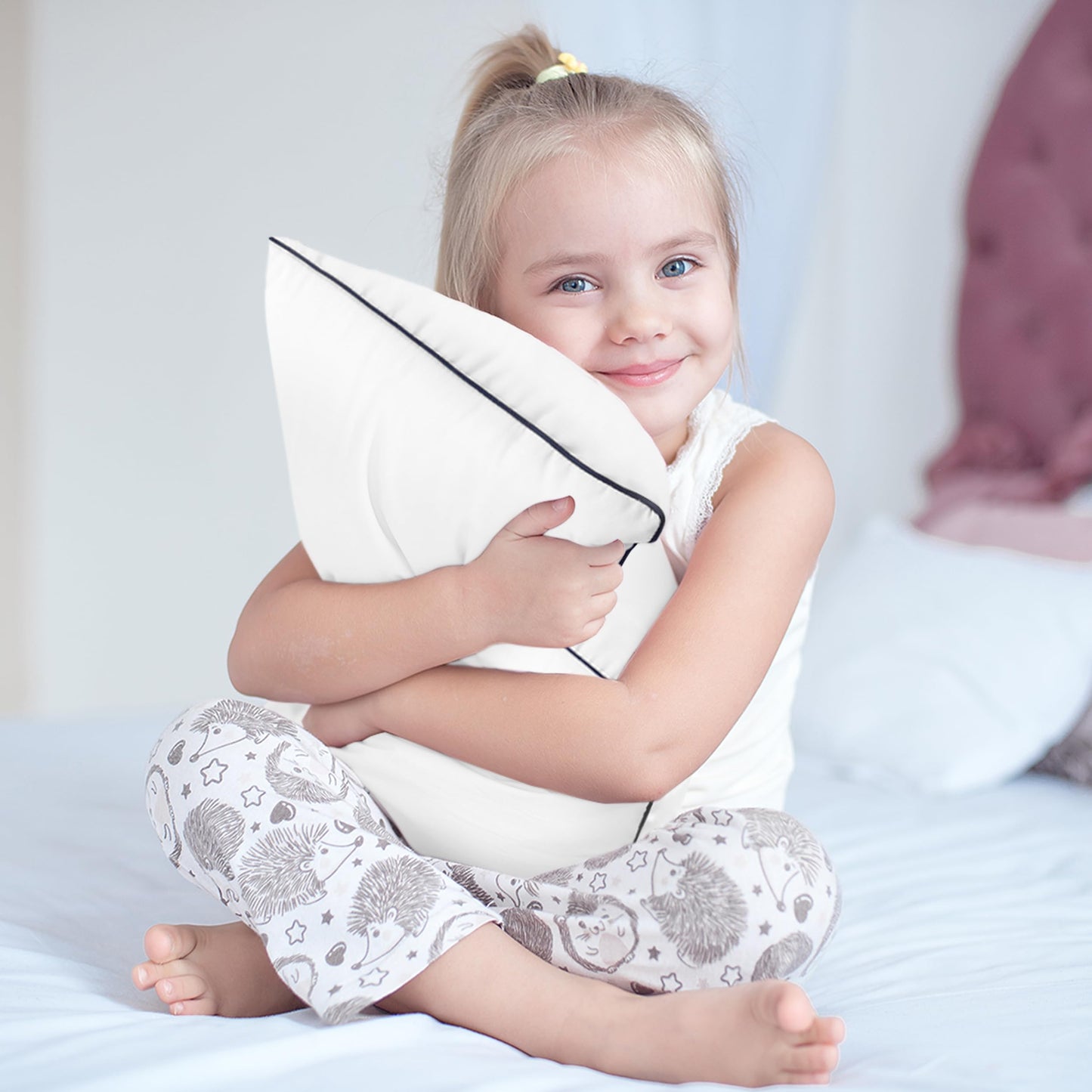 Utopia Bedding Cushion Inner Pads (Pack of 2), 30x50 cm (12 x 20 inches) Cushion Stuffer Inserts, Hollowfibre Piping Pillows (White)