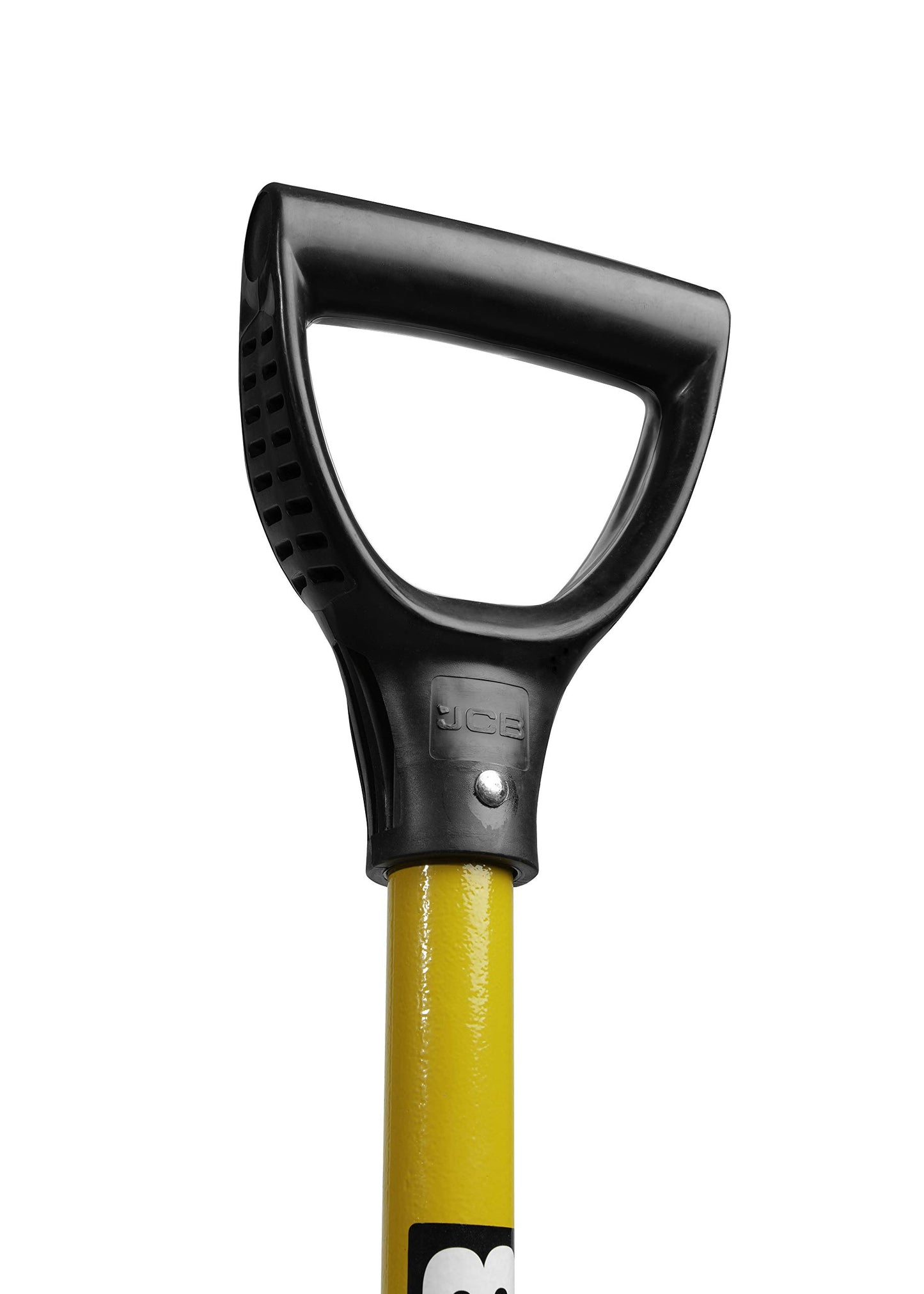 JCB - Professional Metal Shovel and Spade, Long Handle, Heavy Duty Construction Site and Garden Tools for DIY - Expertly Constructed