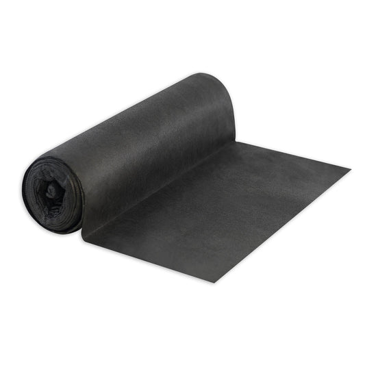 GEEZY Non-Woven Black Weed Control Fabric 1.5x7m - 45GSM Tear Resistant Garden Liner, Water Permeable, UV Stabilised - Ecological Weed Suppressant Membrane - Suitable for Plants Vegetables Flowers