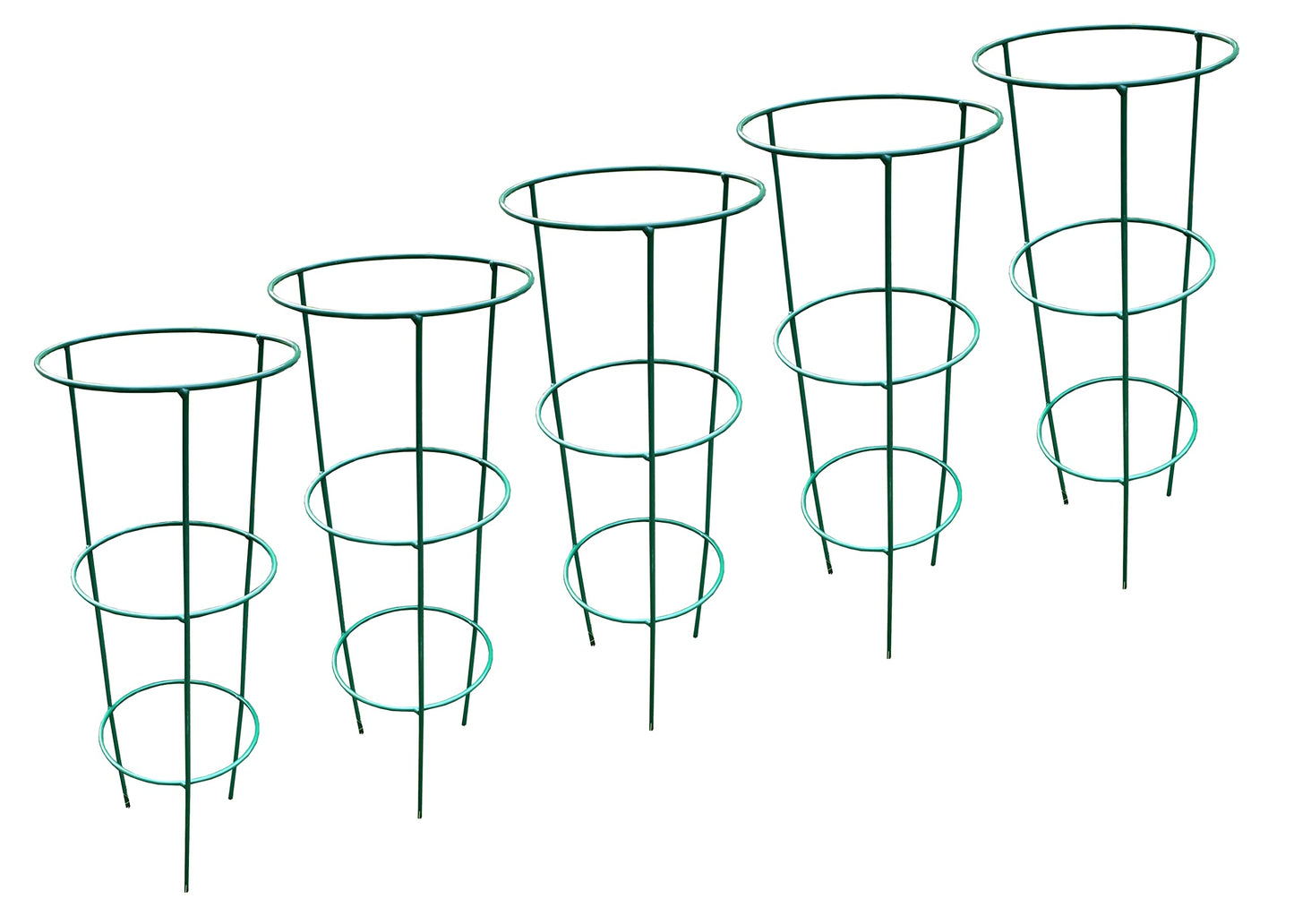 Selections Pack of 5 (48 Centimeter) Conical Garden Plant Support Rings