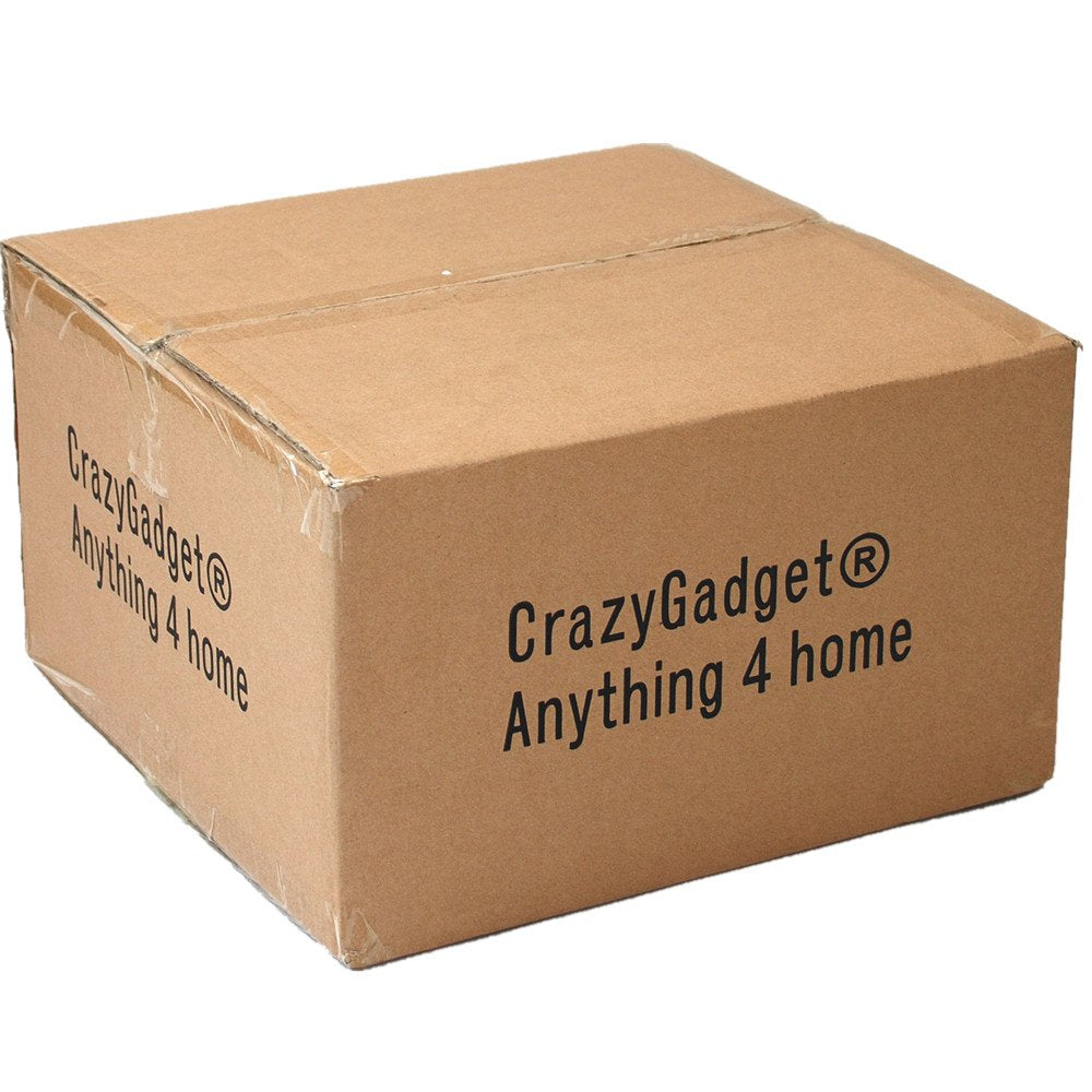 6 x CrazyGadget® Strawberry Planter Trio 3 Pot Tri-Pot Stacking Pot for Herb Flower Bedding Indoor Ourdoor Garden (Terracota Brown)