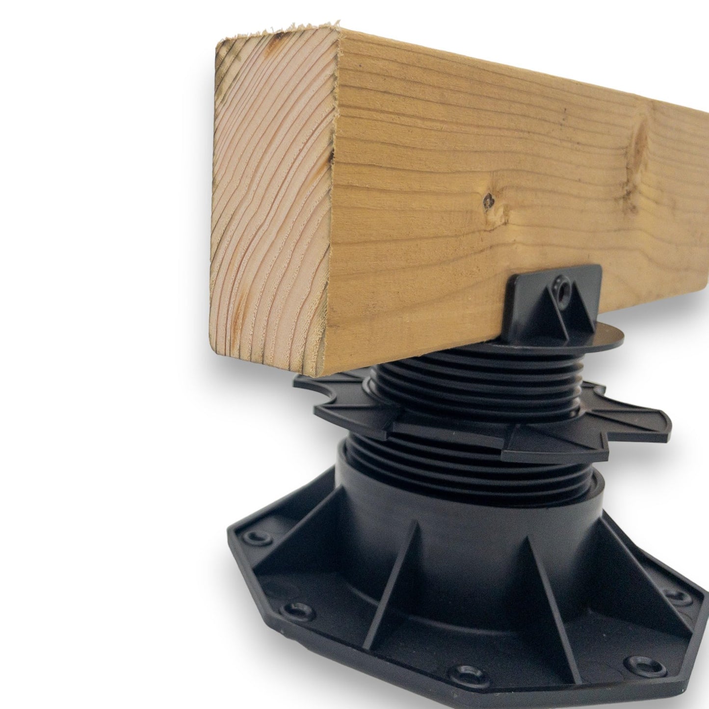 Ceta Adjustable Decking Pedestal, Pack of 30, 60mm-135mm, Shed Base, Riser Bearing Support, Shed Support, Feet Suitable for DIY Projects, Deck Levelling, Shed Levelling