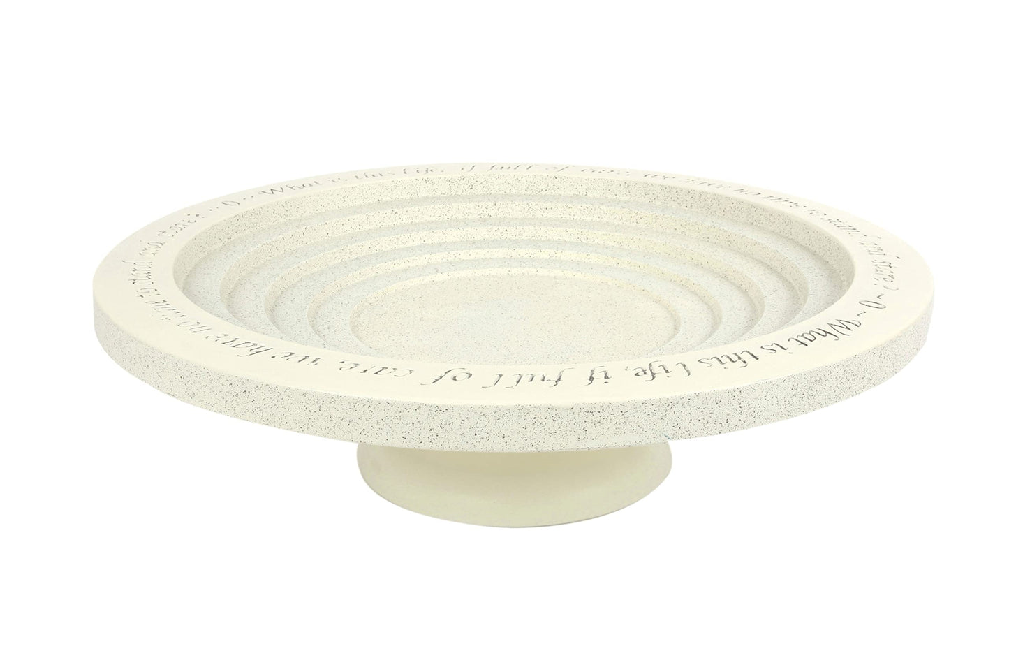 Wildlife World BSHBB2 Shenstone Bird Bath and Drinker Plate - Made from Sustainable Materials, Yellow, 4.72 in*17.52 in*17.52 in