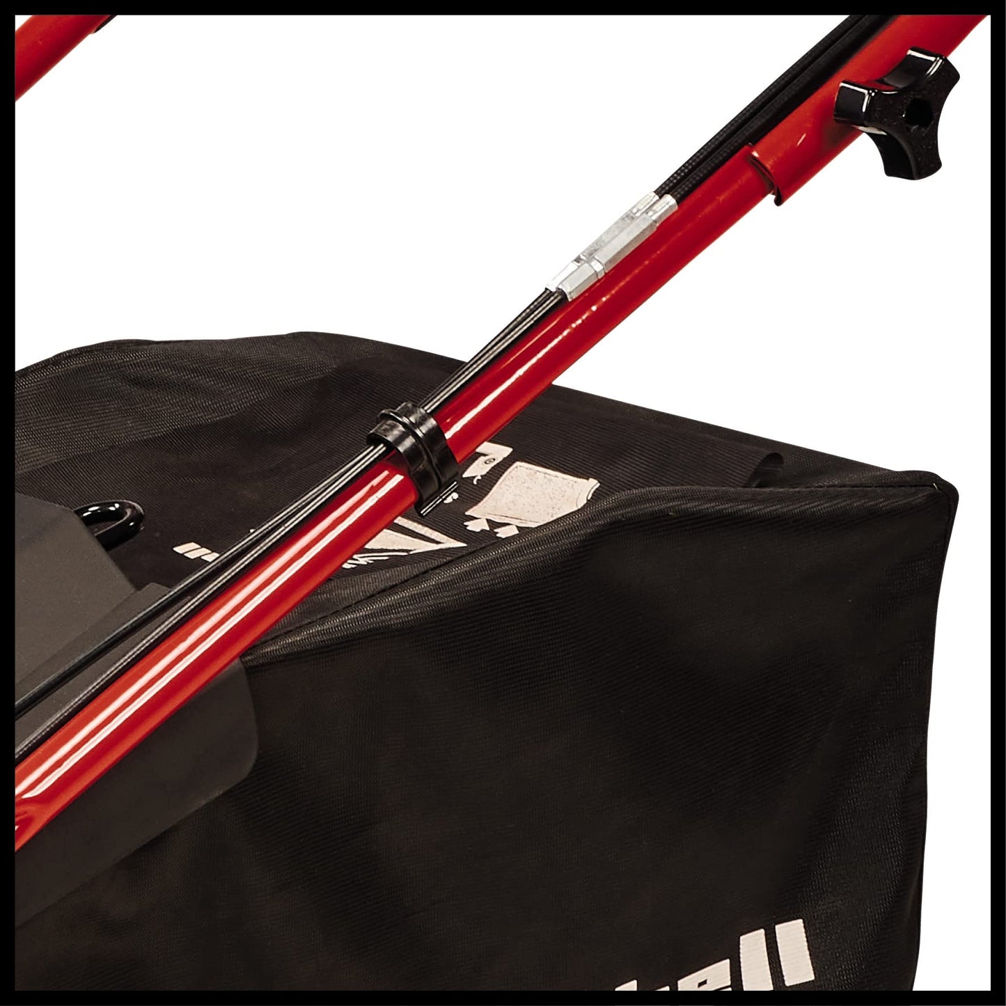 Einhell Self-Propelled Petrol Lawn Mower - 46cm Cutting Width, 4-Stroke Engine, 50 L Grass Box, 9 Cutting Height Levels - GC-PM 46/5 S Powerful Cordless Lawnmower For Large Gardens Up To 1400m²