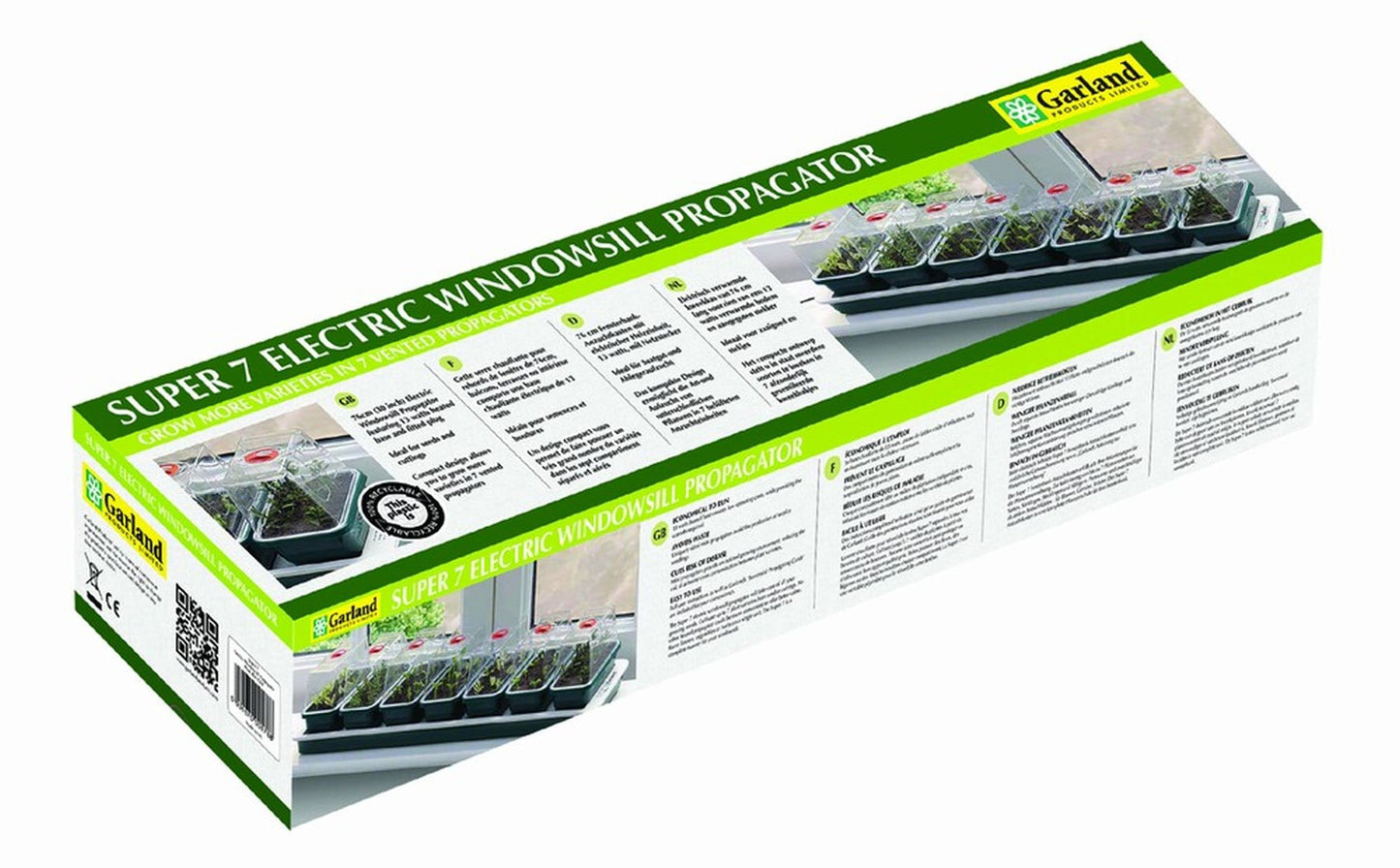 Garland Super7 Electric Heated Windowsill Propagator G51