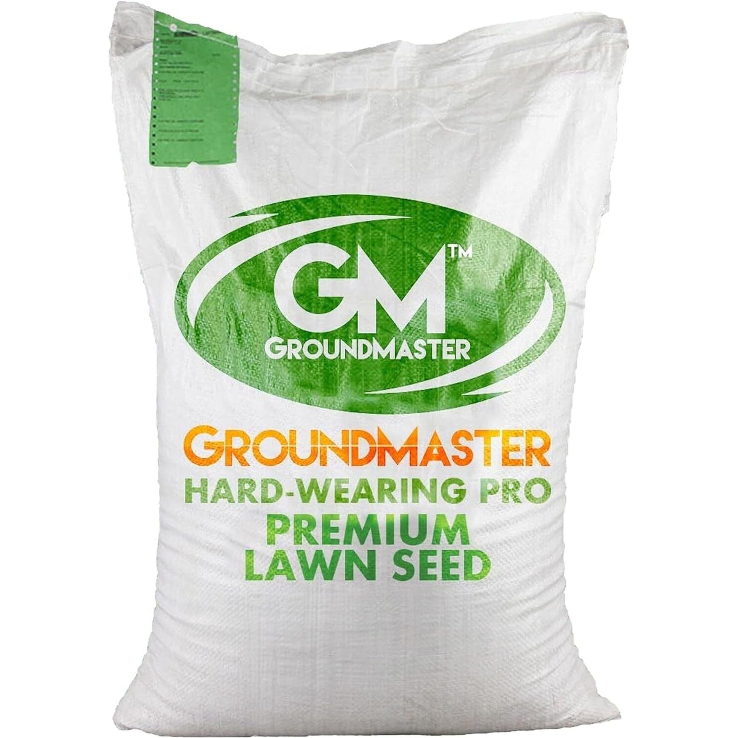 GroundMaster Premium Lawn Grass Seed – 10KG Hard Wearing & Fast Germination Grass Seeds for Family Lawns and Gardens, Coverage up to 600M2 for Overseeding, Tough Lawn Seed Mixture, Pet-Friendly