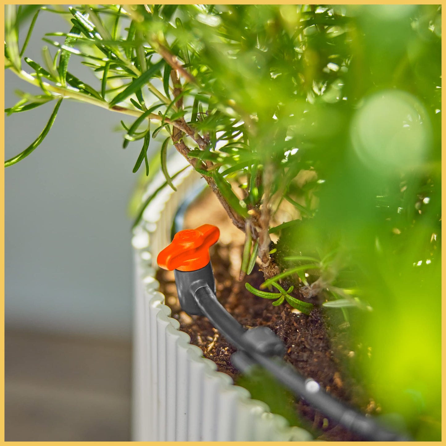 Gardena Micro-Drip-System Drip Irrigation Set Balcony (15 plants): Starter set, ready to use, water-saving irrigation system, simple & flexible connection technology (13401-20)