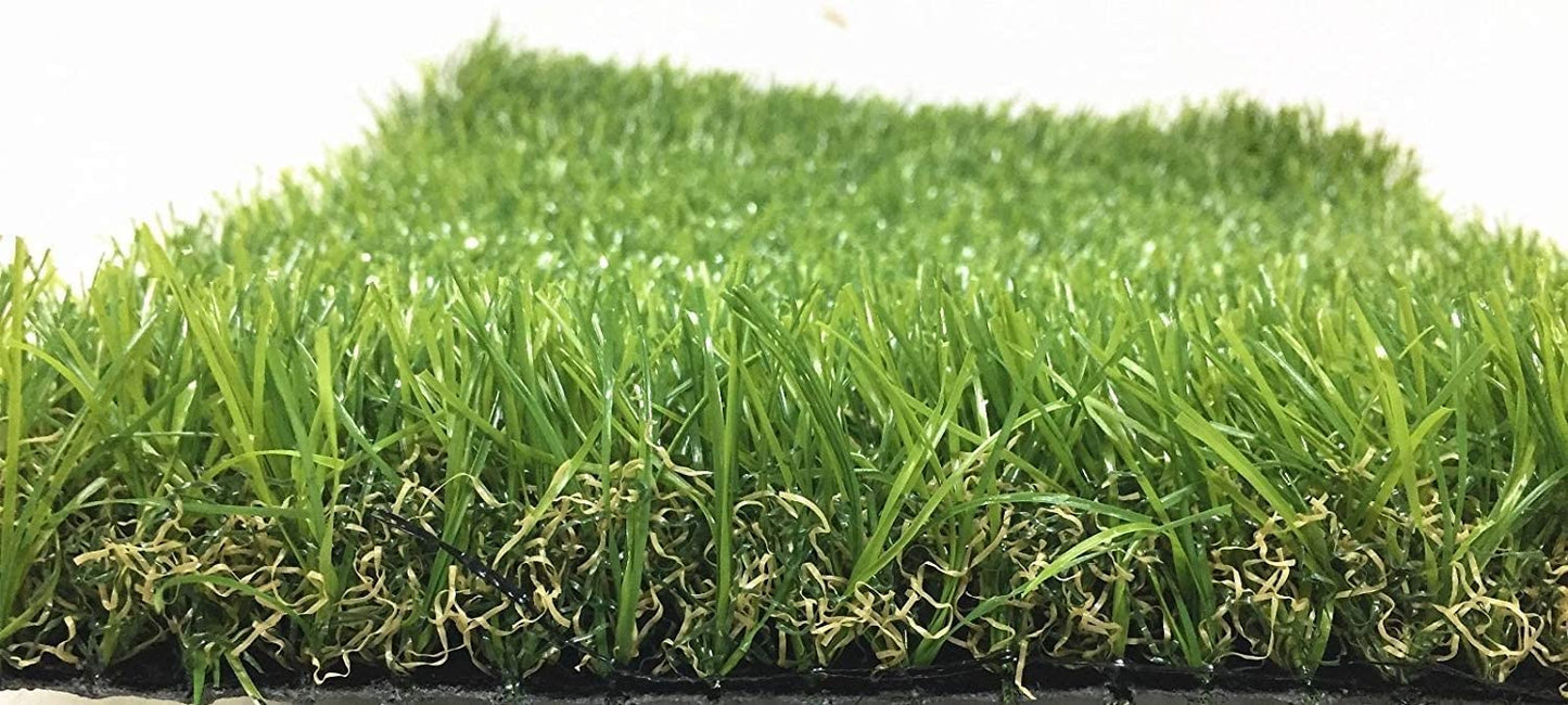 40mm Artificial Grass Realistic and Natural Looking Fake Lawn Astro Turf 1m, 1.5m, 2m, 3m, 4m & 5m Widths | 1m x 4m