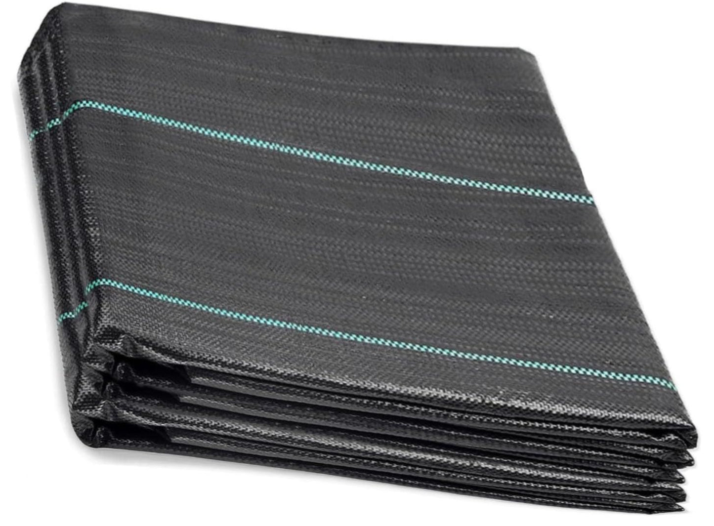 Aoriyar Weed Control Membrane Fabric for Garden - 1M x 10M Black Heavy Duty Ground Cover Membrane Roll Permeable Weeds Suppressant Sheet Gravel Barrier Matting Breathable Landscape Covering Fabric