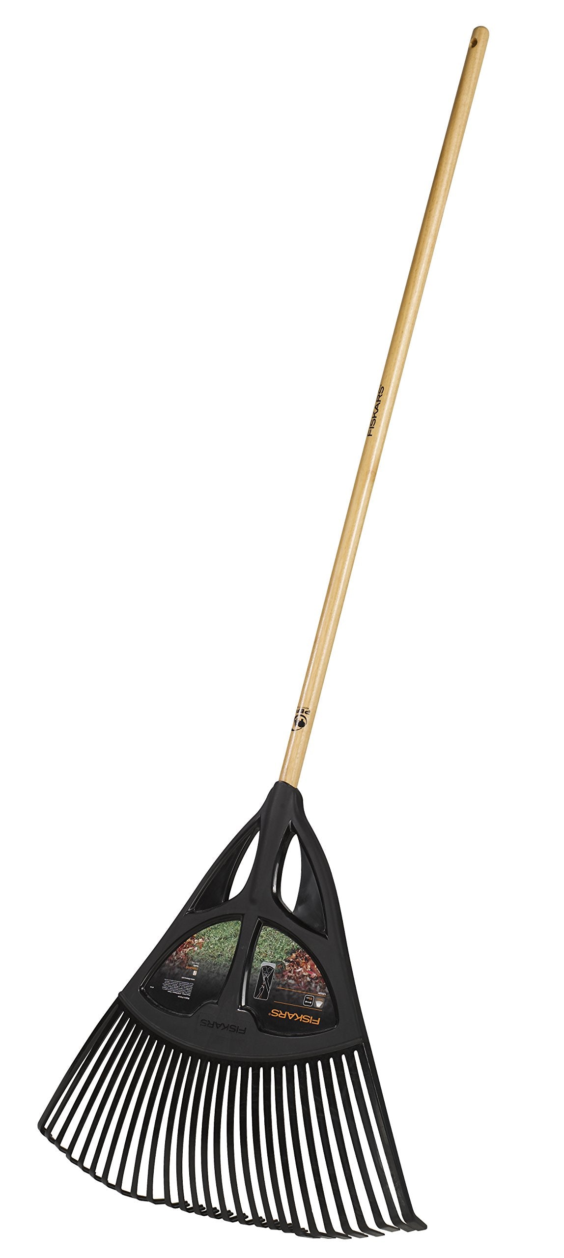 Fiskars XL Leaf Rake, Standard, Large