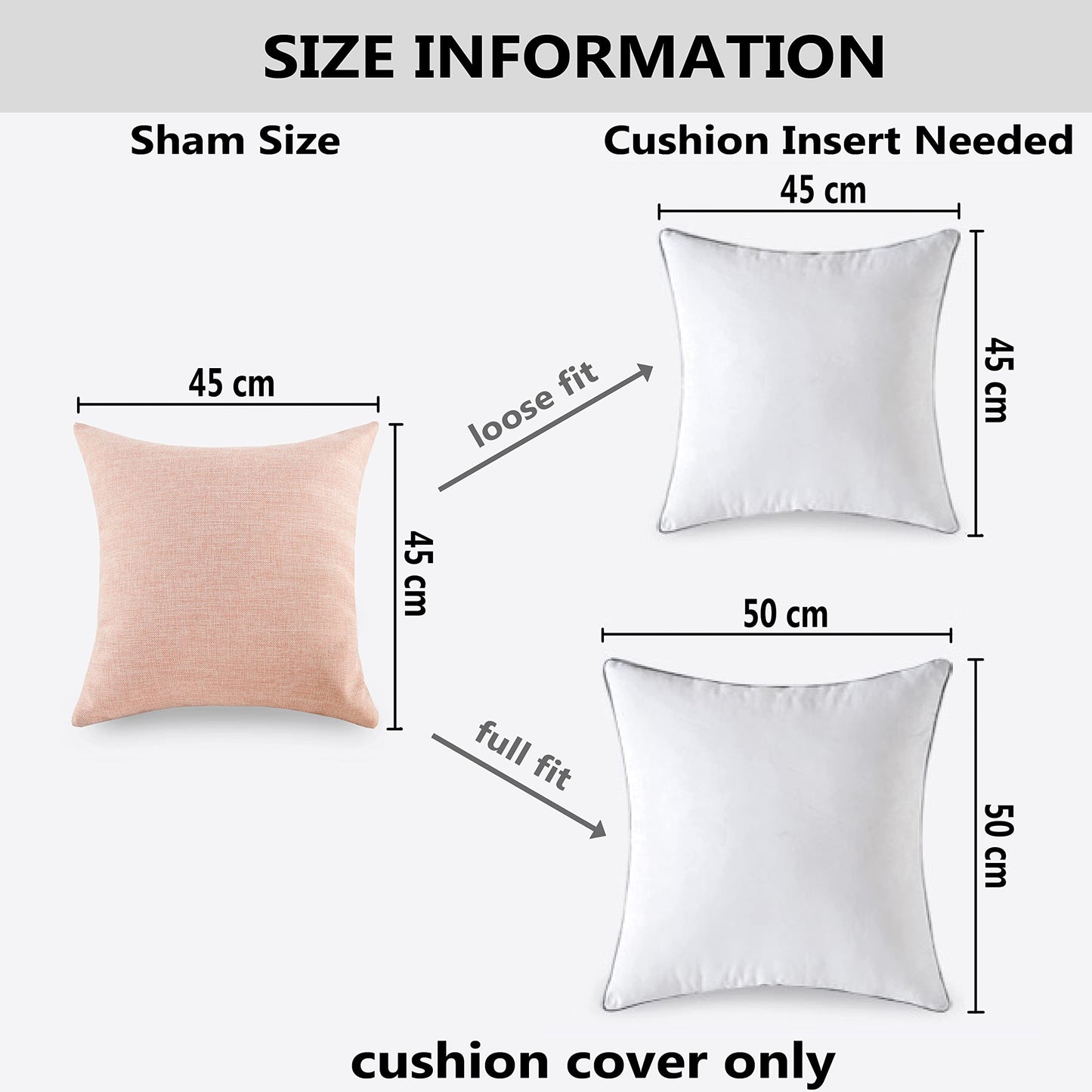 Home Brilliant Sage Green Cushion Covers 45 x 45 for Garden Furniture, Spring Decorative Outdoor Cushions Covers Waterproof, 18x18 inches, Pack of 4, Sage Green