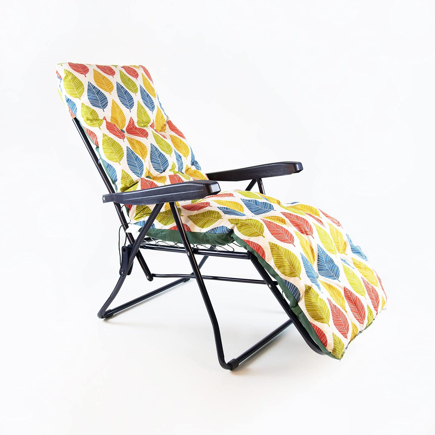 Sun Lounger Recliner Relaxer Reclining Chair Seat Outdoor Garden Patio Cushion