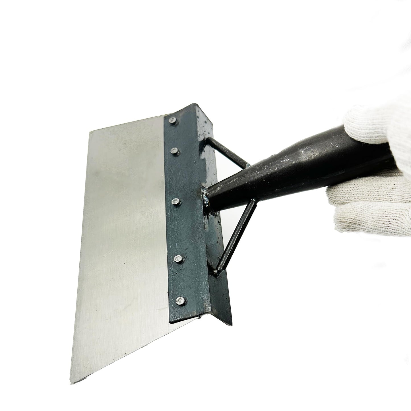 Multifunctional Garden Shovel, Outdoor Garden Cleaning Shovel, Multi Functional Garden Tools, Moss Scraper, NOT INCLUDED HANDLE, Stainless Steel, Patio Weed Remover Tool (25cm)